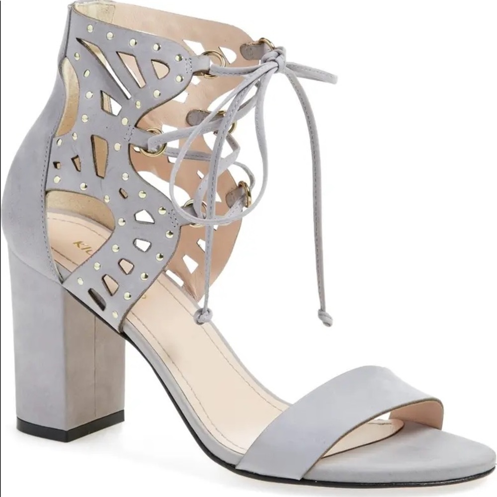 Klub Nico Tarina Heeled Laser Cut Sandal Lace-up